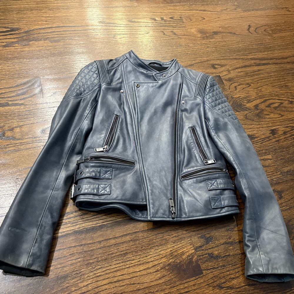 Leather jacket size XS/ 34